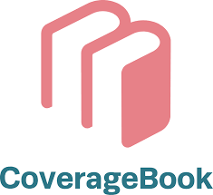 Coverage book logo