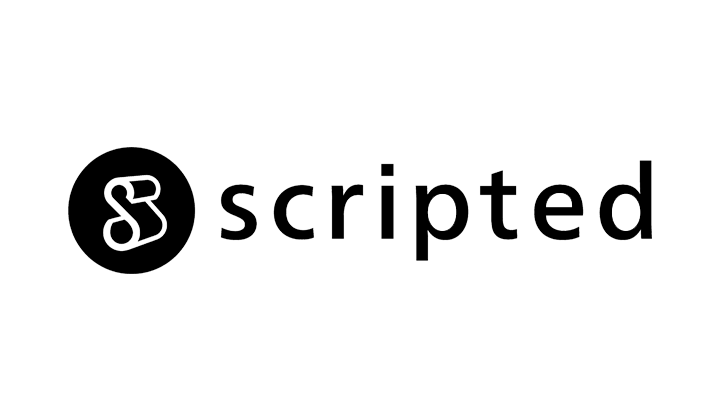 Scripted logo