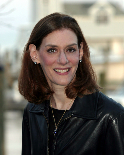 Heidi Cohen wearing a black jacket