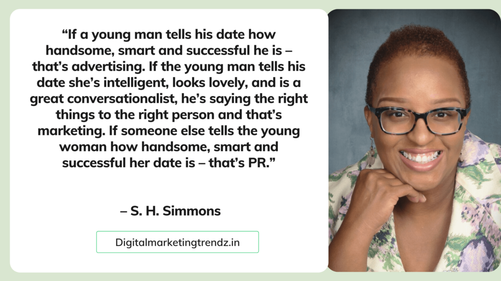 S. H. Simmons quote