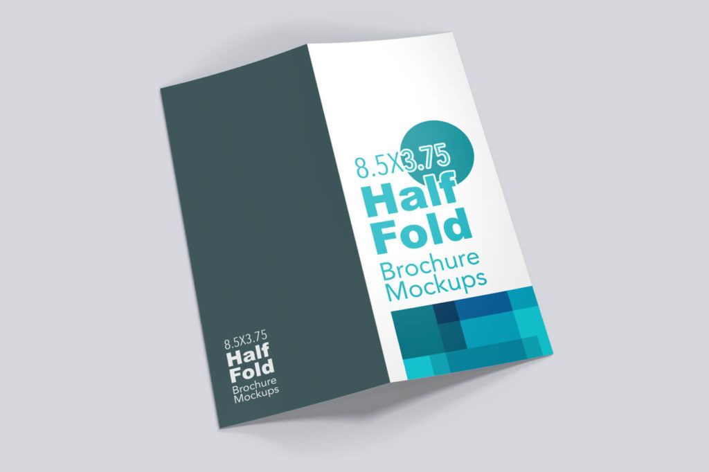 Half fold brochure example