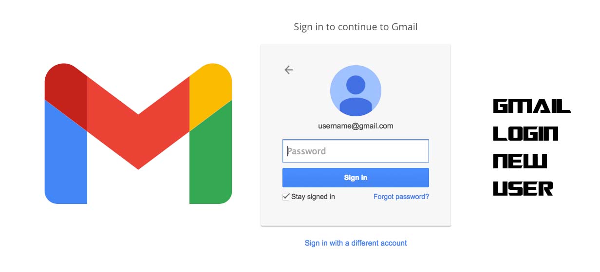 Gmail log in image