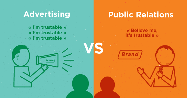 Advertising pros vs public relations