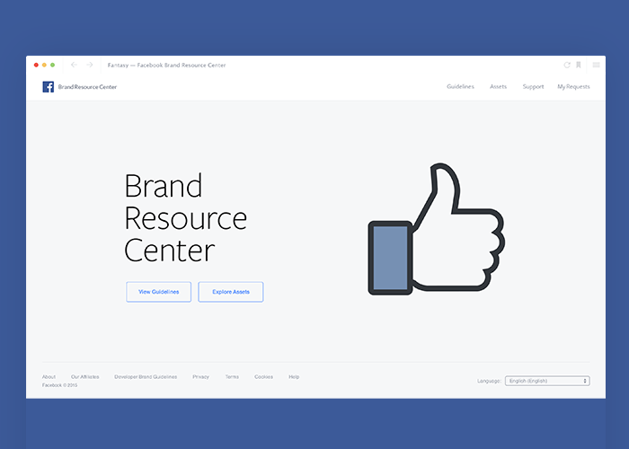 Facebook brand resource center