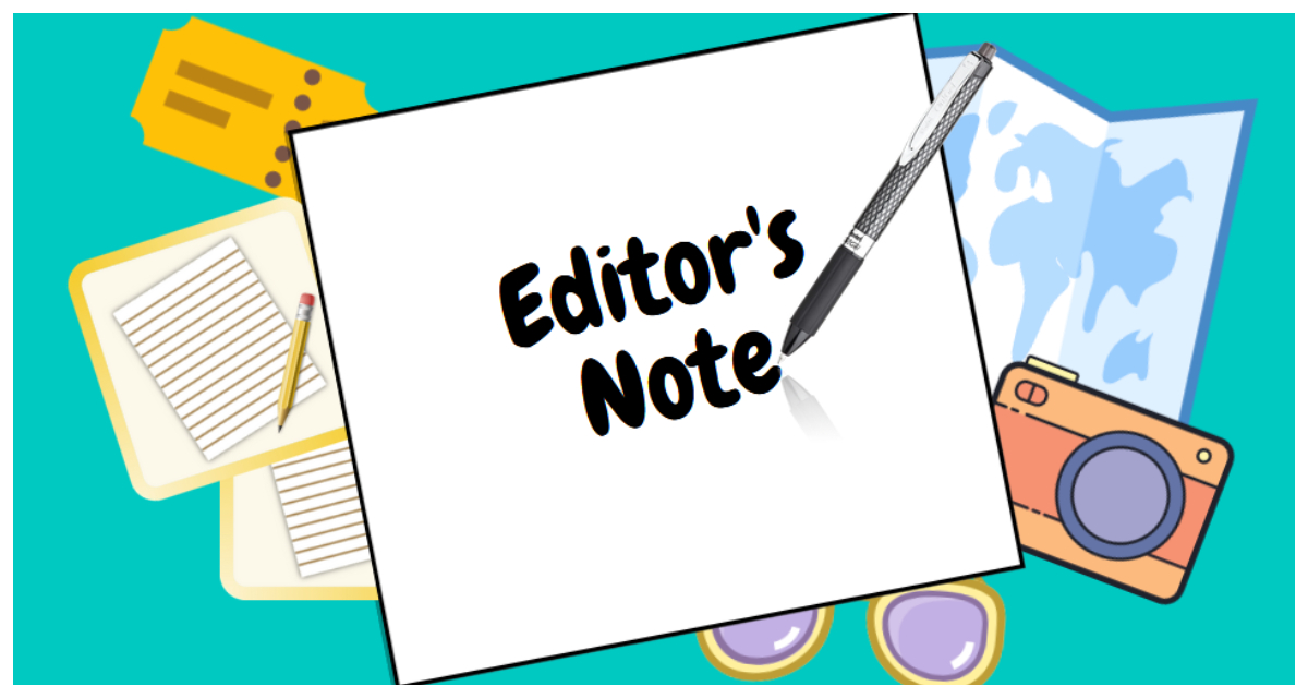 Example Of Editor's Note