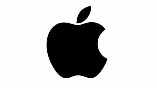 Apple Inc logo of a bitten apple