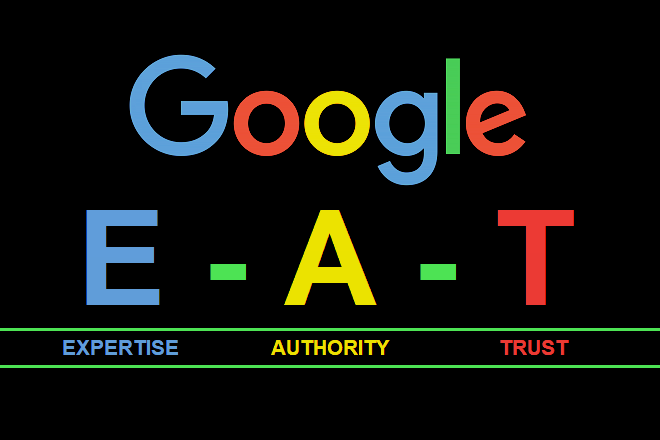 Google EAT; Expertise, authority, trust