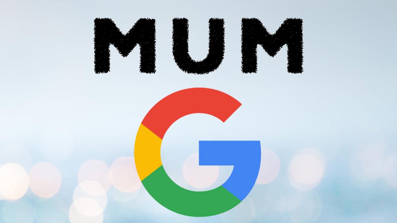 Google logo with MUM above