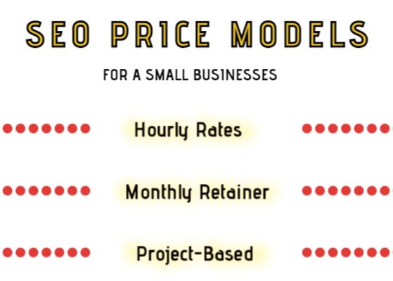 SEO Price Models For A Small Business illustration