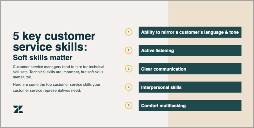 5 key customer service skills soft skills matter illustration