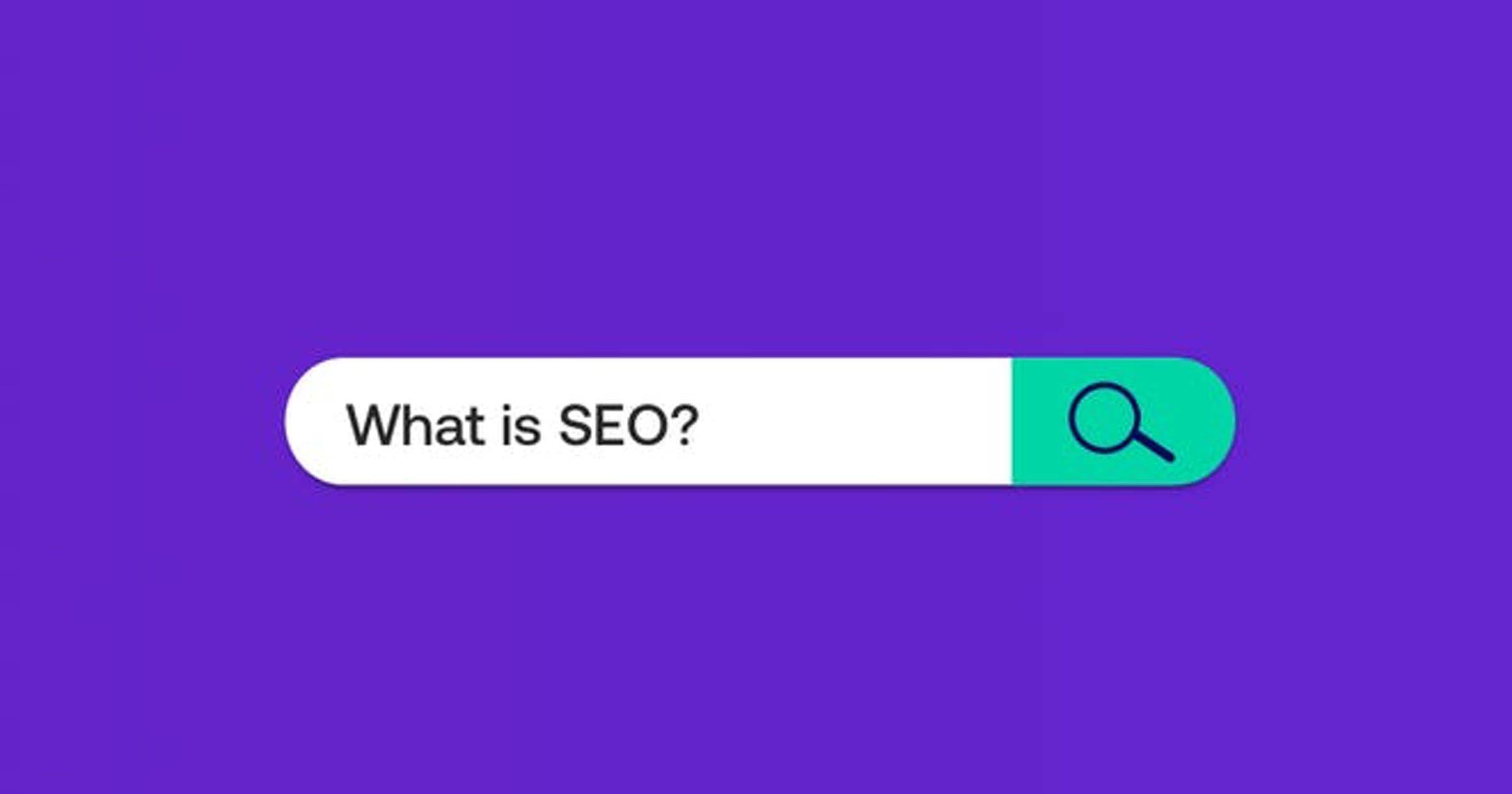 What is SEO in a search bar