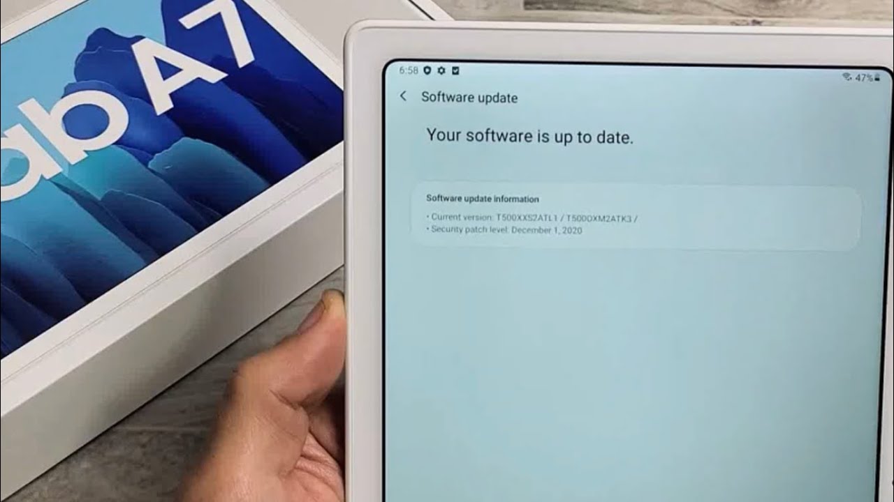 Samsung Tab That's Up To Date