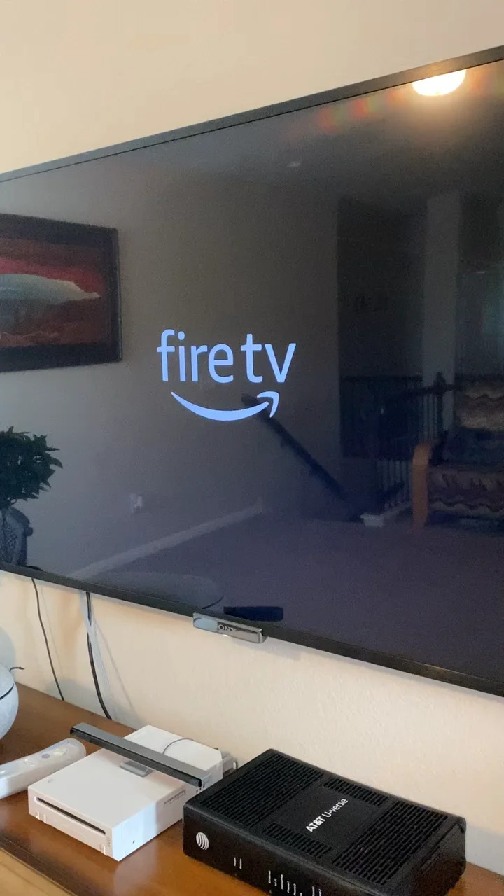 Fire Logo Stuck On TV Screen