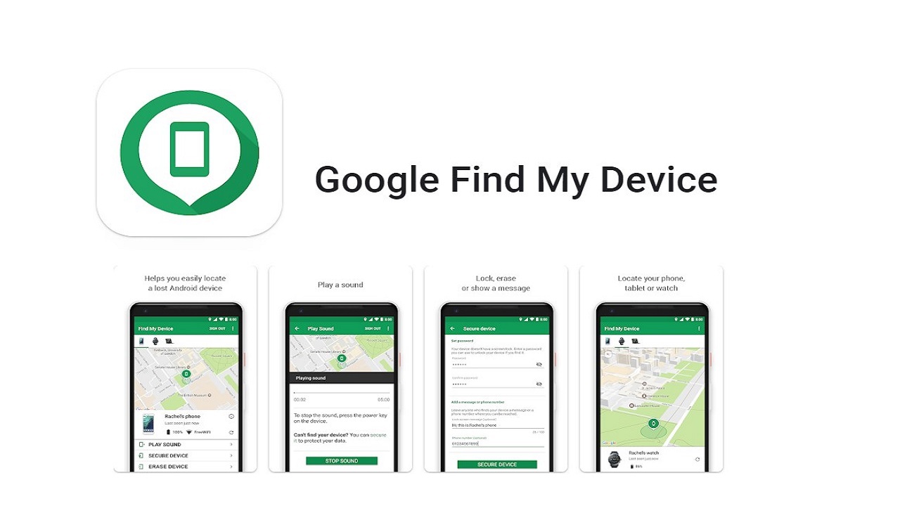 Find My Device Infographic