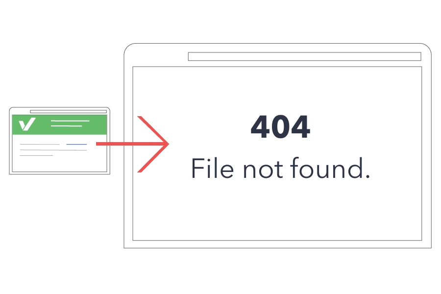 404 File Not Found Infographic