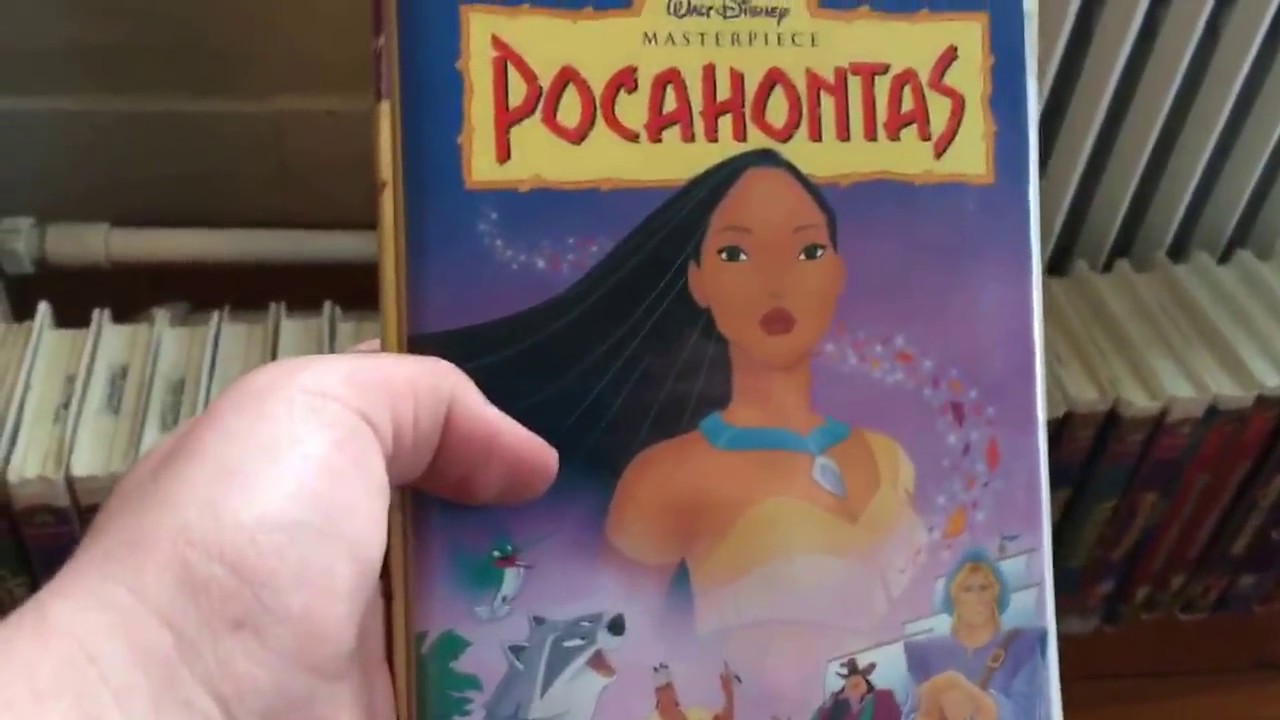 Disney Pocahontas VHS tape