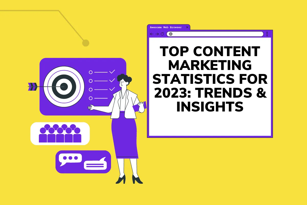 Top content marketing statistics for 2023, trends & insights