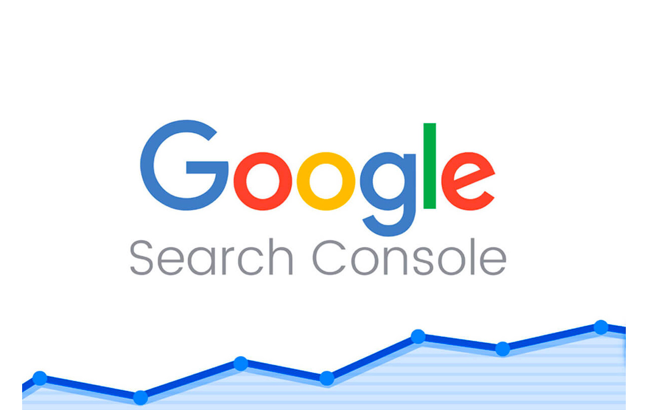 The official logo of Google Search Console with a blue chart