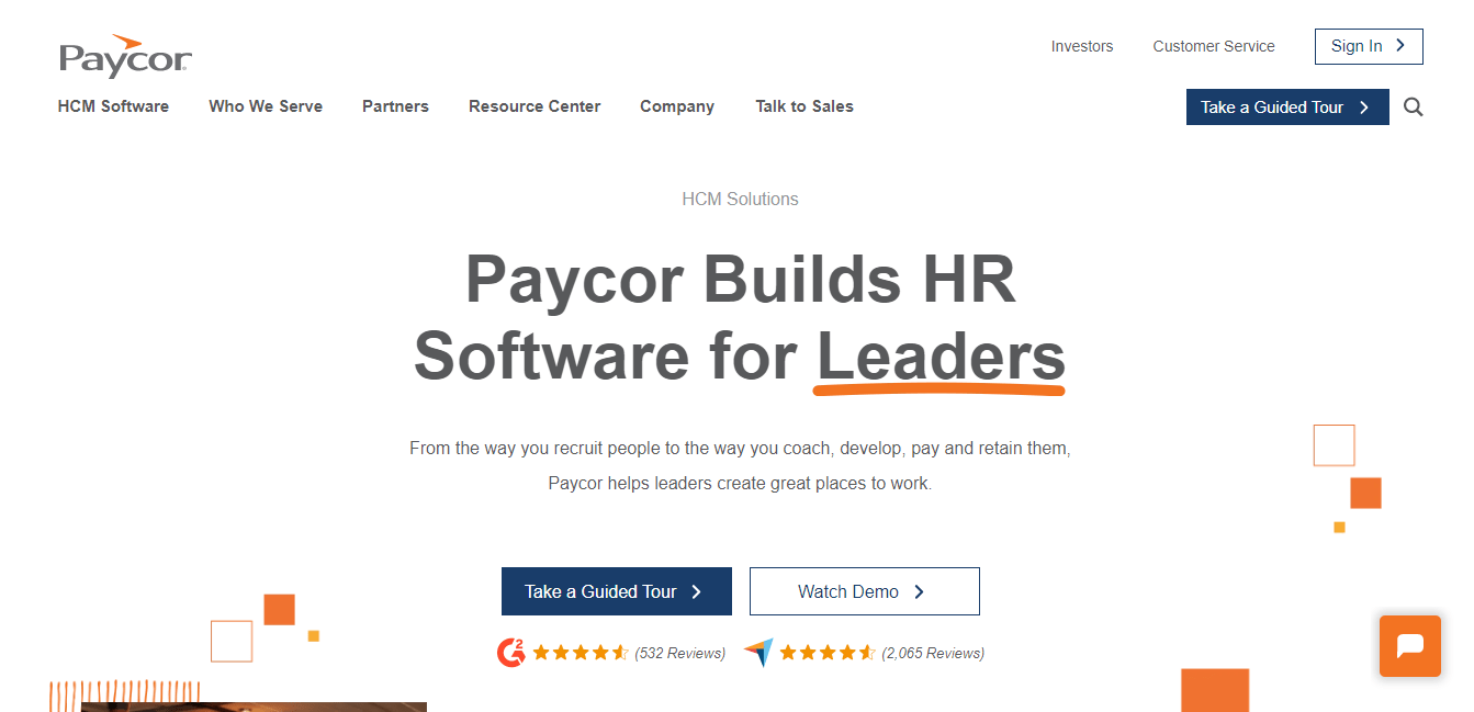 Paycor, builds HR software for leaders