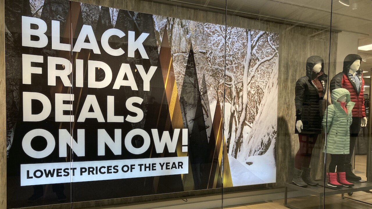 Black Friday deals on a store