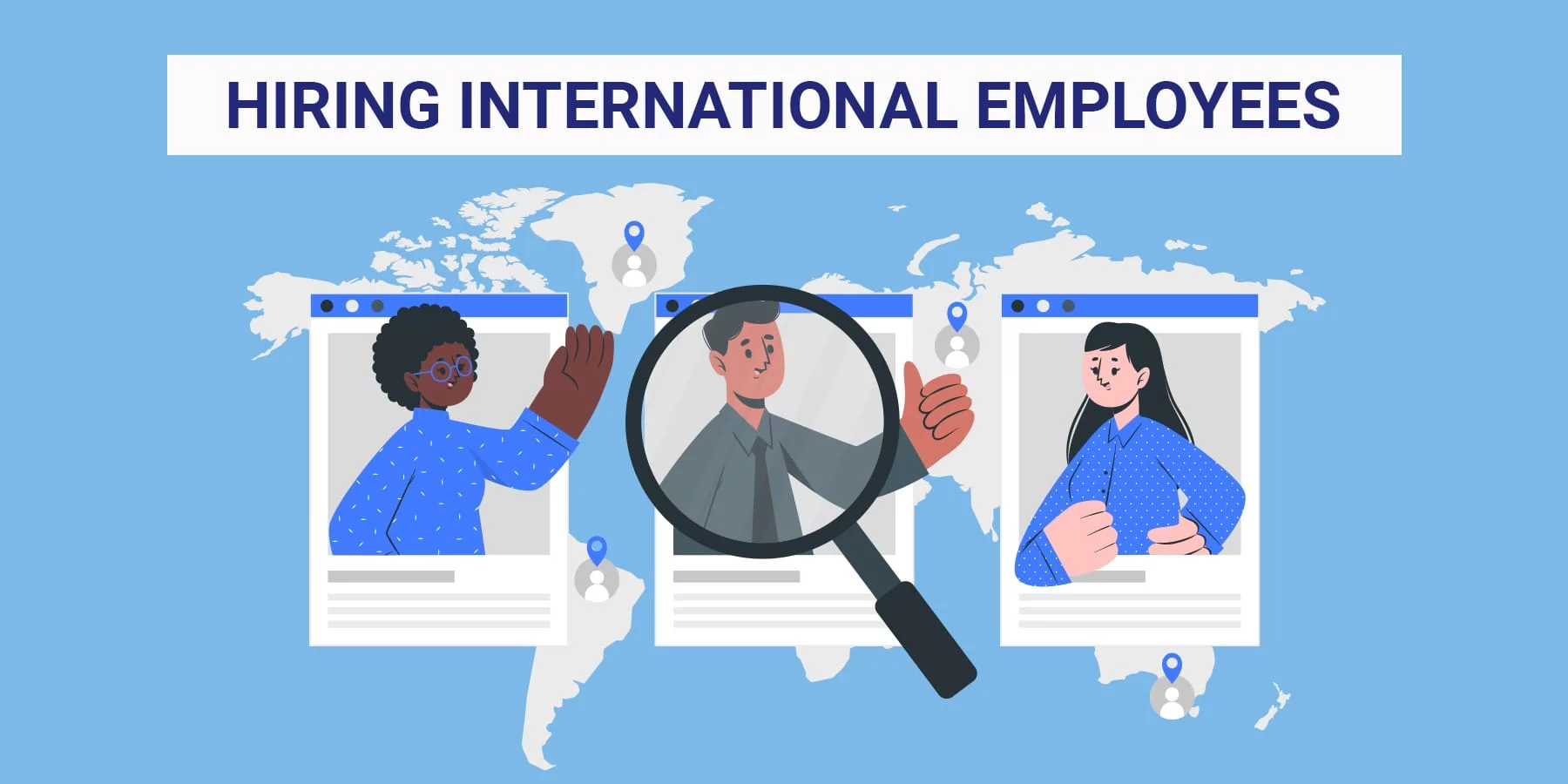 Hiring international employees written