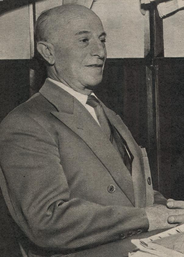 Adolfo Baloncieri wearing a suit